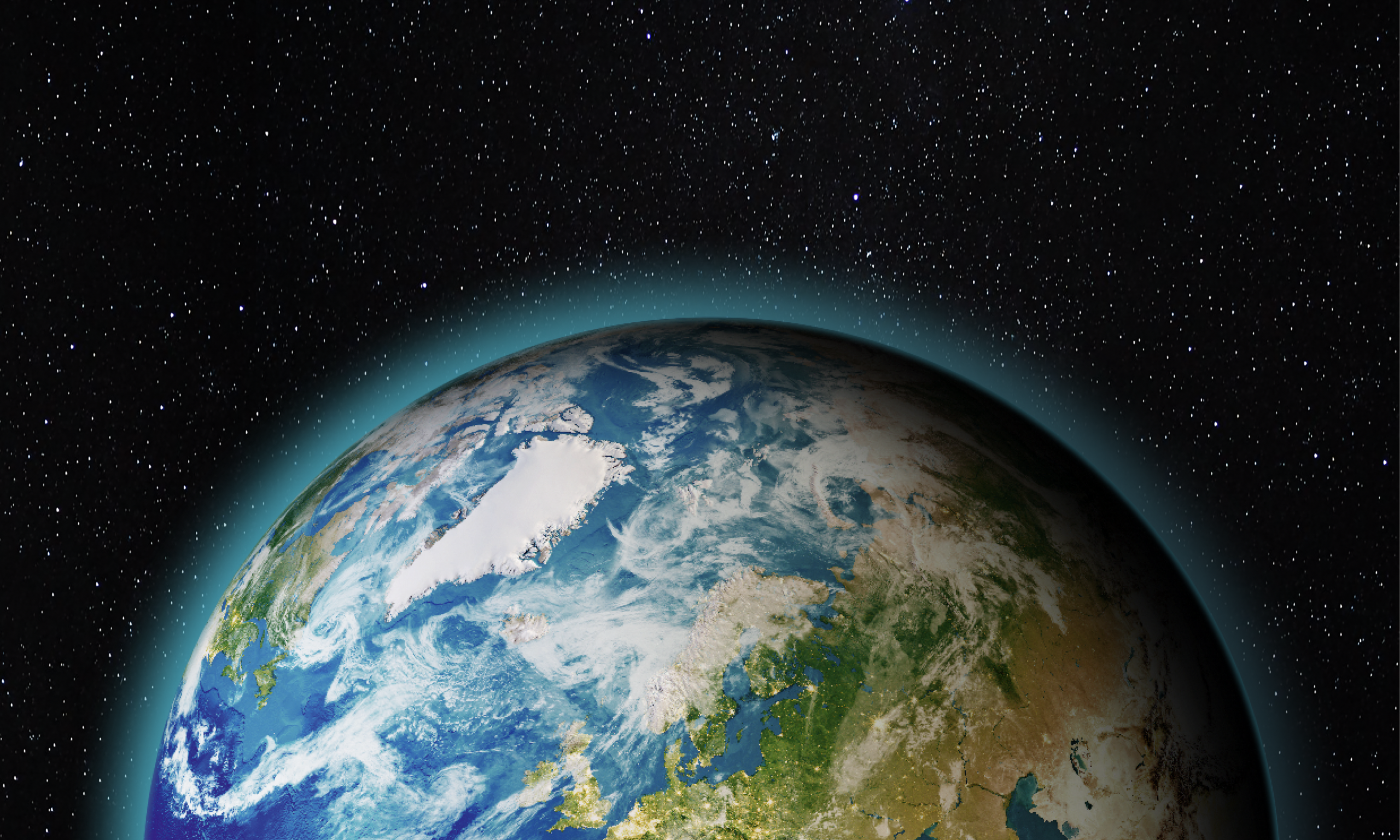 Erde aus dem Weltall